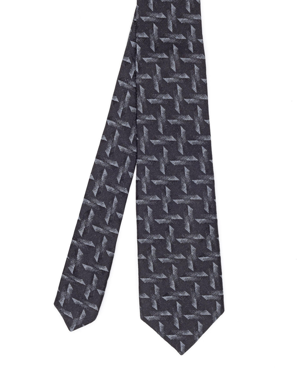 Черный шелковый галстук - Cacharel фото 3