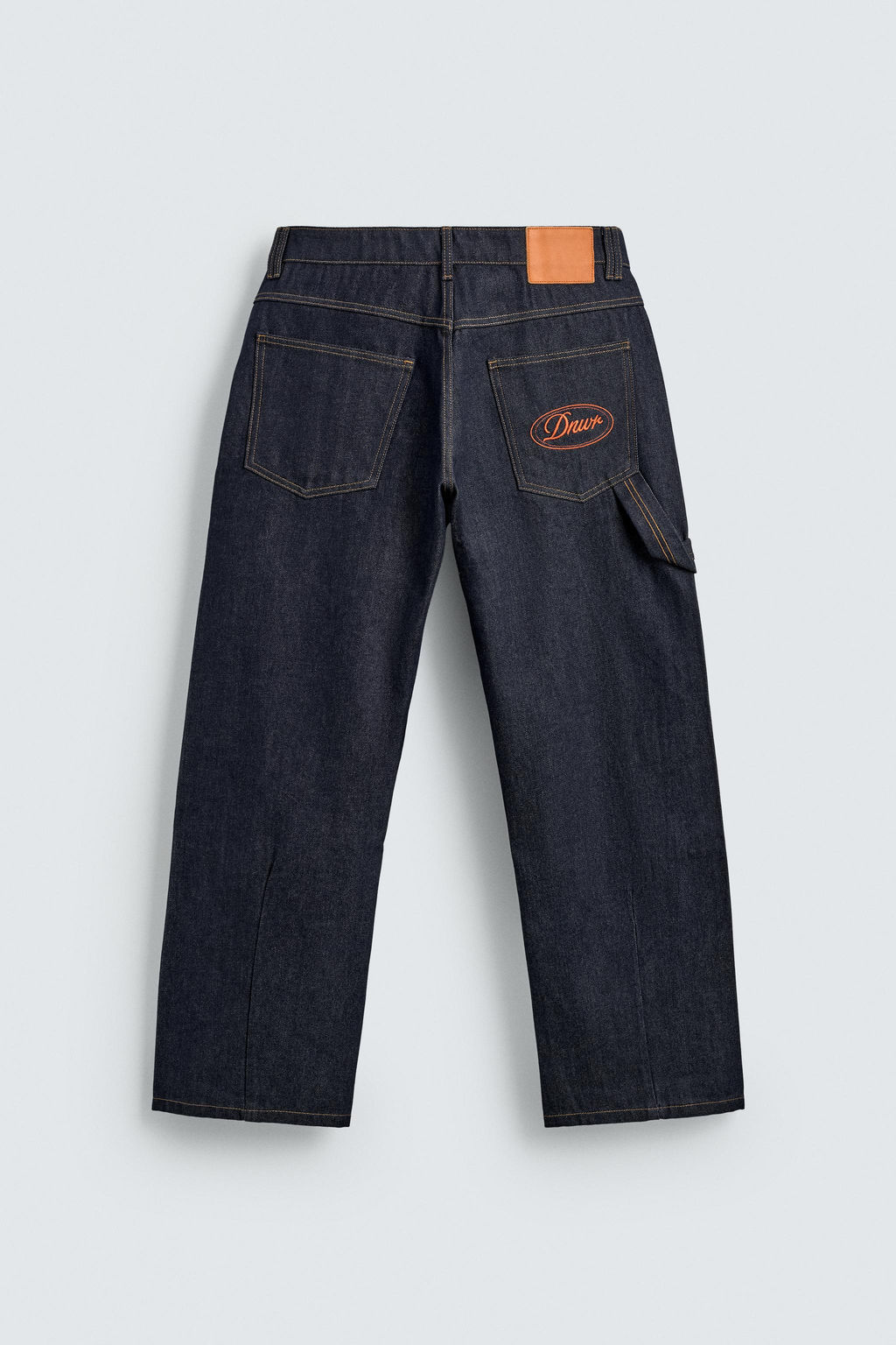 JEANS LOOSE FIT BORDADO / ?ndigo - Zara фото 10