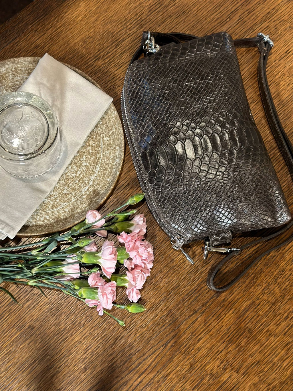 Сумка женская из телячьей кожи