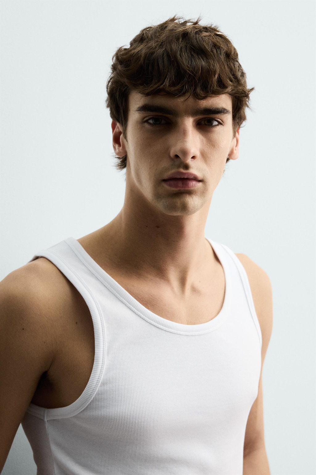 BASIC RIBBED TANK TOP - Zara фото 12