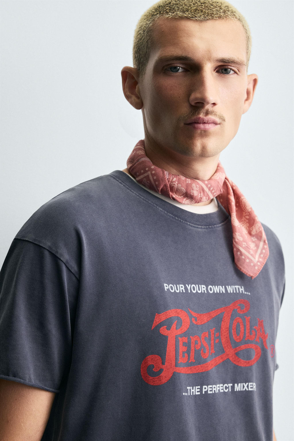 PEPSI  PEPSICO LOGO T-SHIRT - Zara фото 5