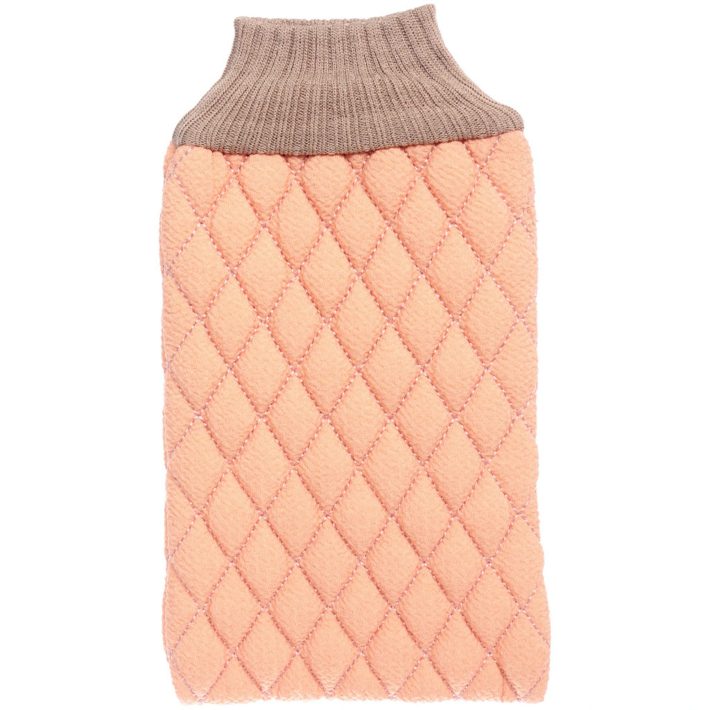 Цена за 2шт. Мочалка - варежка мягкая "Premium - Toskatta", цвет капучино, 24*15см (ZIP пакет)