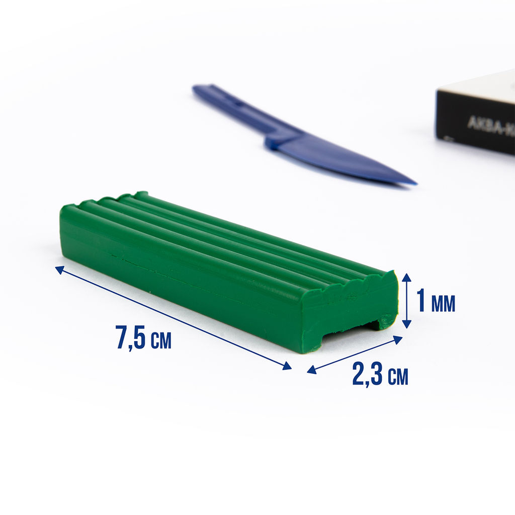 Аква-колор Изостудия Пластилин классический IZO-MC16 320 г ( в картонной упаковке ) 16 цв фото 7