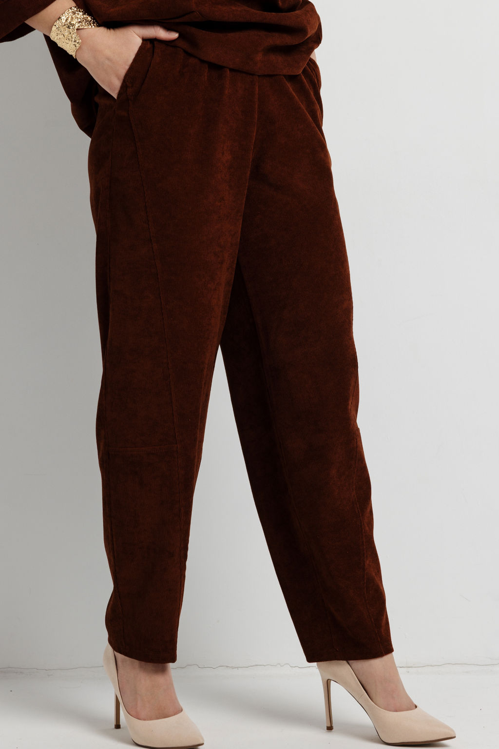 Брюки женские 207/03/Коричневый