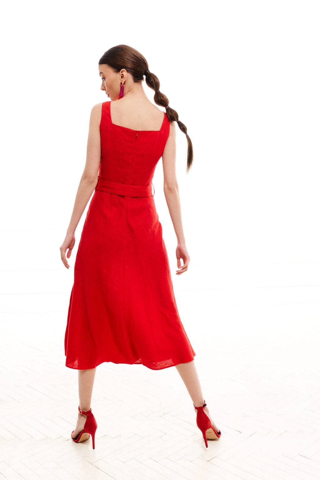 Платье 1995 (Лен - 100%) - Elletto фото 11