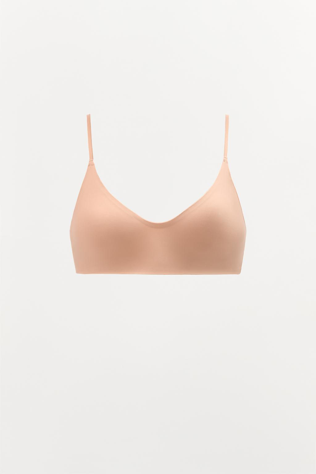 BRALETTE WITH POLYAMIDE STRAPS - Zara фото 5