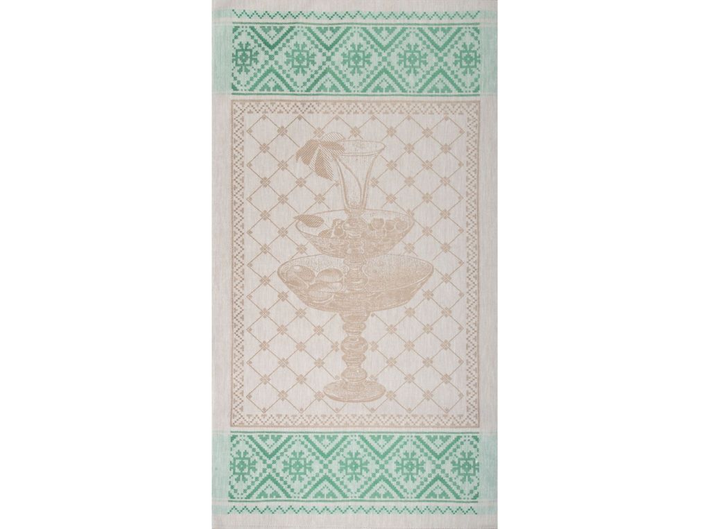 17с102-ШР 49*90 Полотенце "Конфетница" цв зеленый рис 862