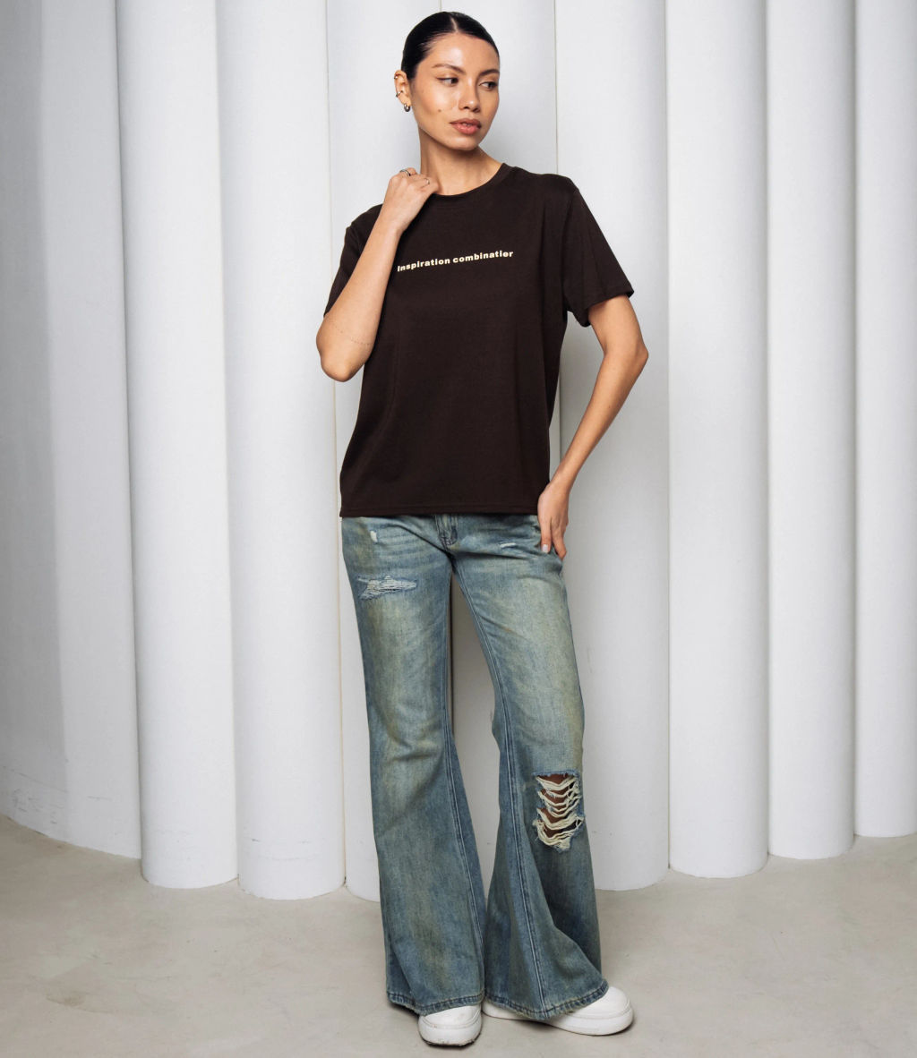 Футболка #КТ2021 (1), шоколадный - Dommod фото 4