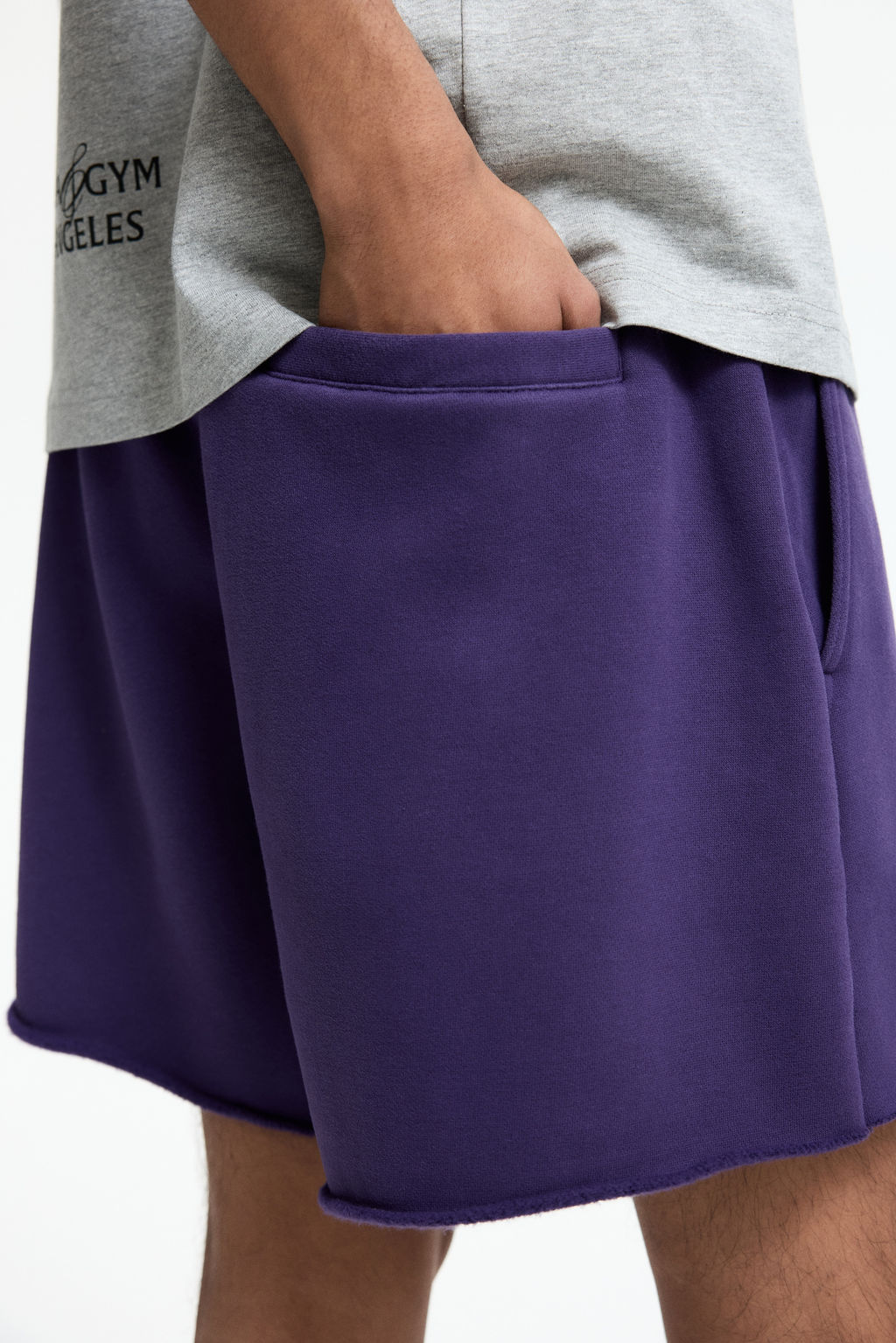 Pantal?n corto en sudadera Relaxed Fit - H&m фото 6