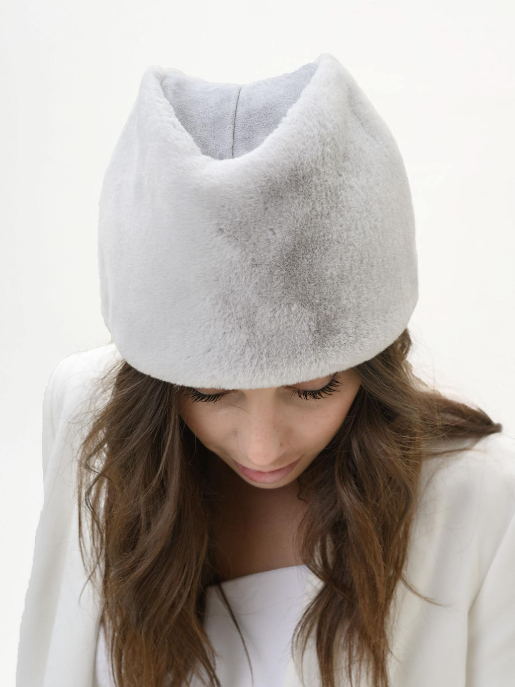 П26-24 Пилотка мех сапфир