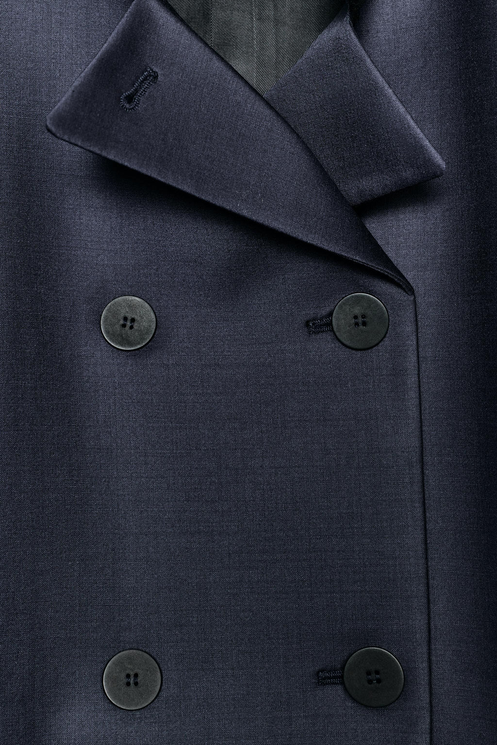 BLAZER ENTALLADA CONTRASTE ZW COLLECTION / Marino - Zara фото 7
