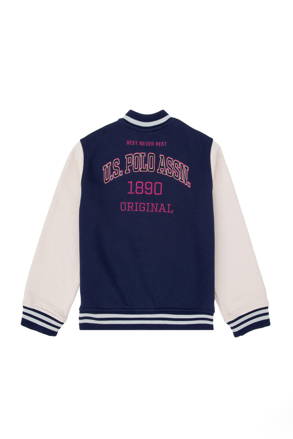 Темно-синий свитшот для девочки Неожиданная скидка в корзине - U.s. polo assn фото 4