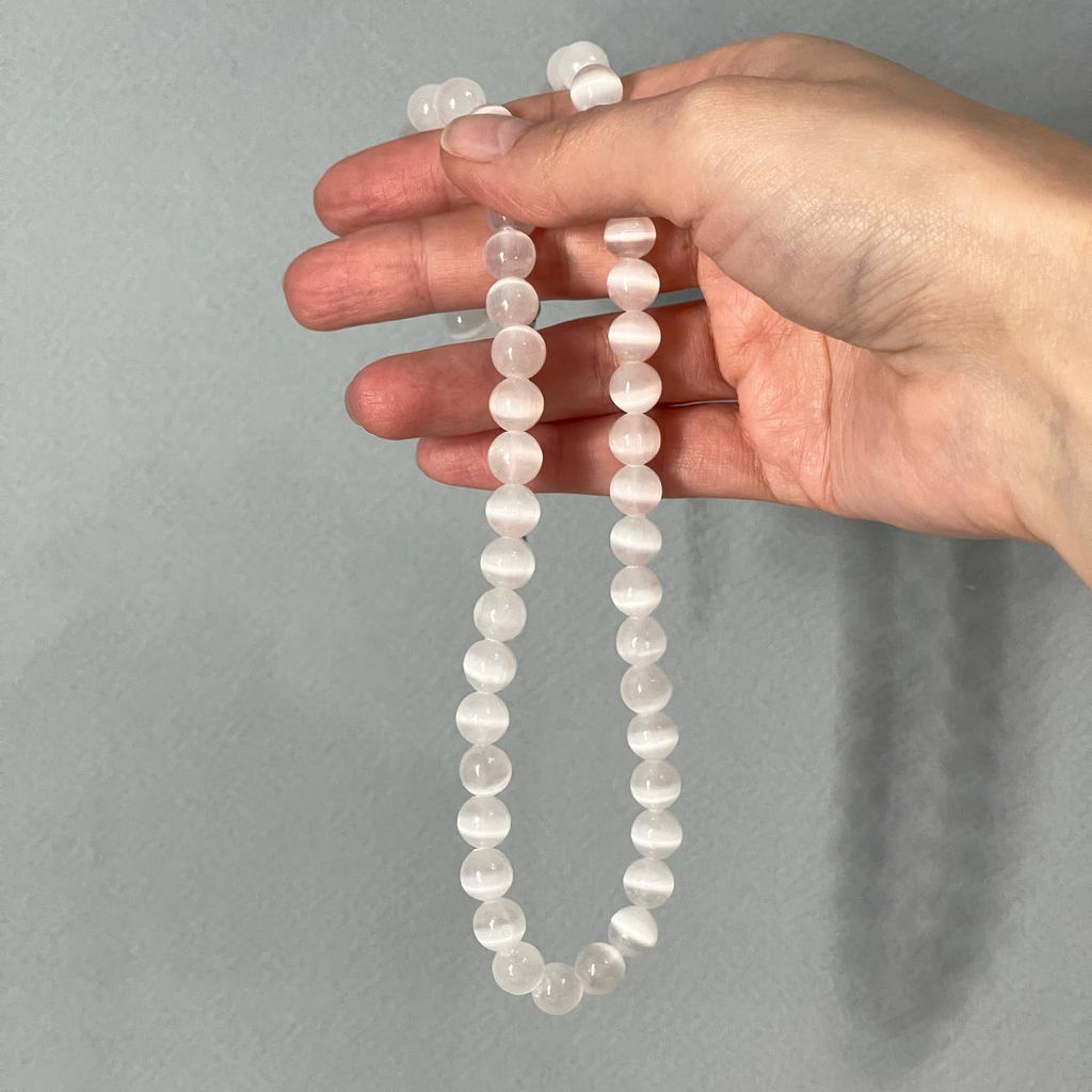 Колье из Селенита 45 см +
