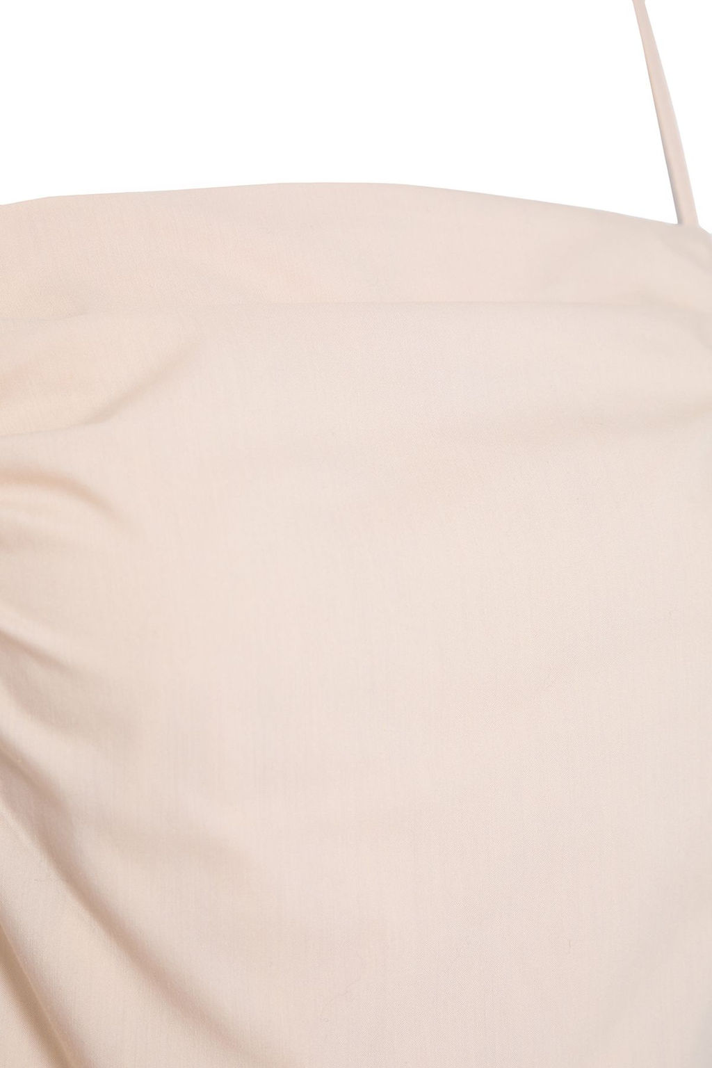 Trendyolmilla Bej Kare Yaka Ask?l? Balon Crop Dokuma Bluz TWOSS25BZ00057  фото 7