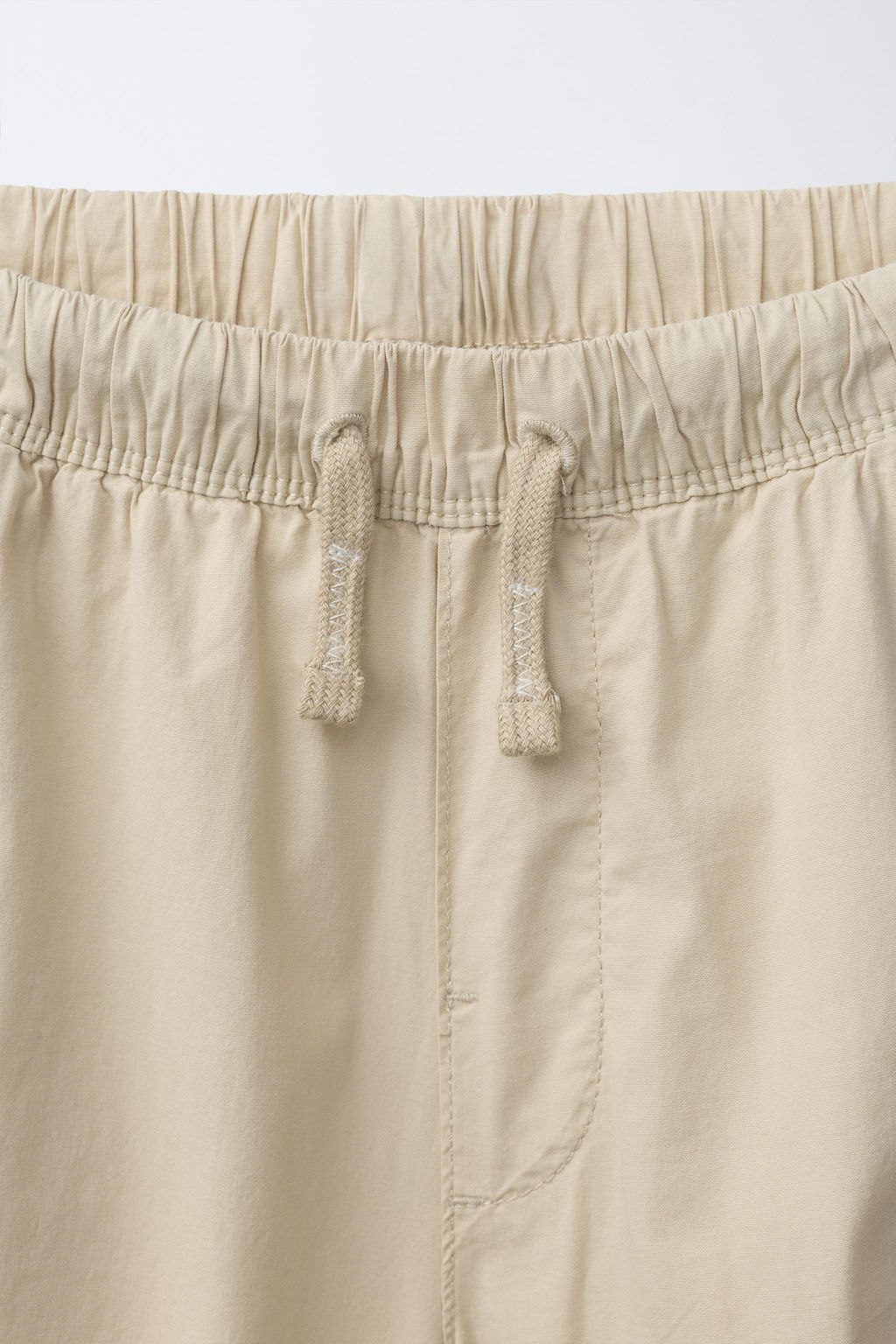 PANTAL?N STRAIGHT POPEL?N / Beige - Zara фото 3