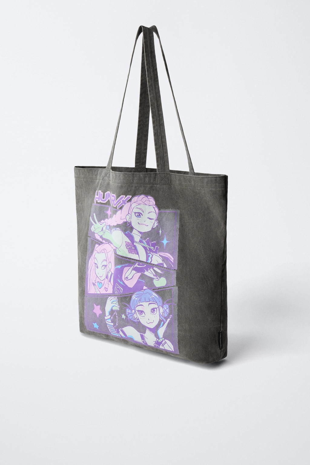 KPOP DEMON HUNTERS NETFLIX  TOTE BAG - Zara фото 8