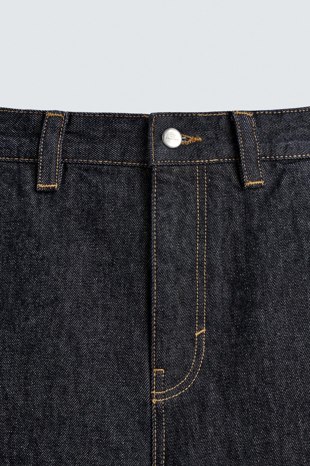 EMBROIDERED HEART DENIM CHINO TROUSERS - Zara фото 11