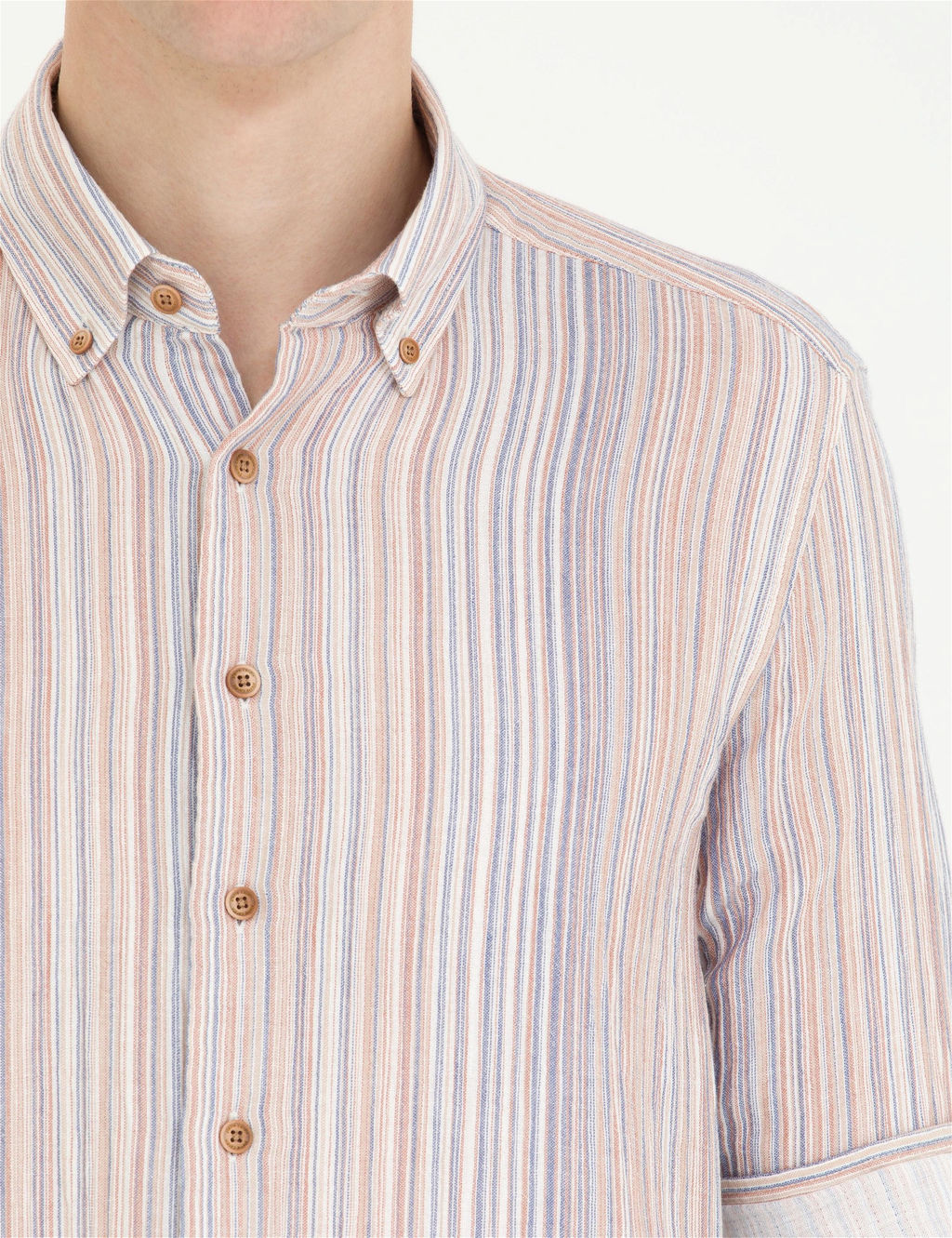 Lacivert Regular Fit Uzun Kollu G_mlek - Pierre cardin фото 7