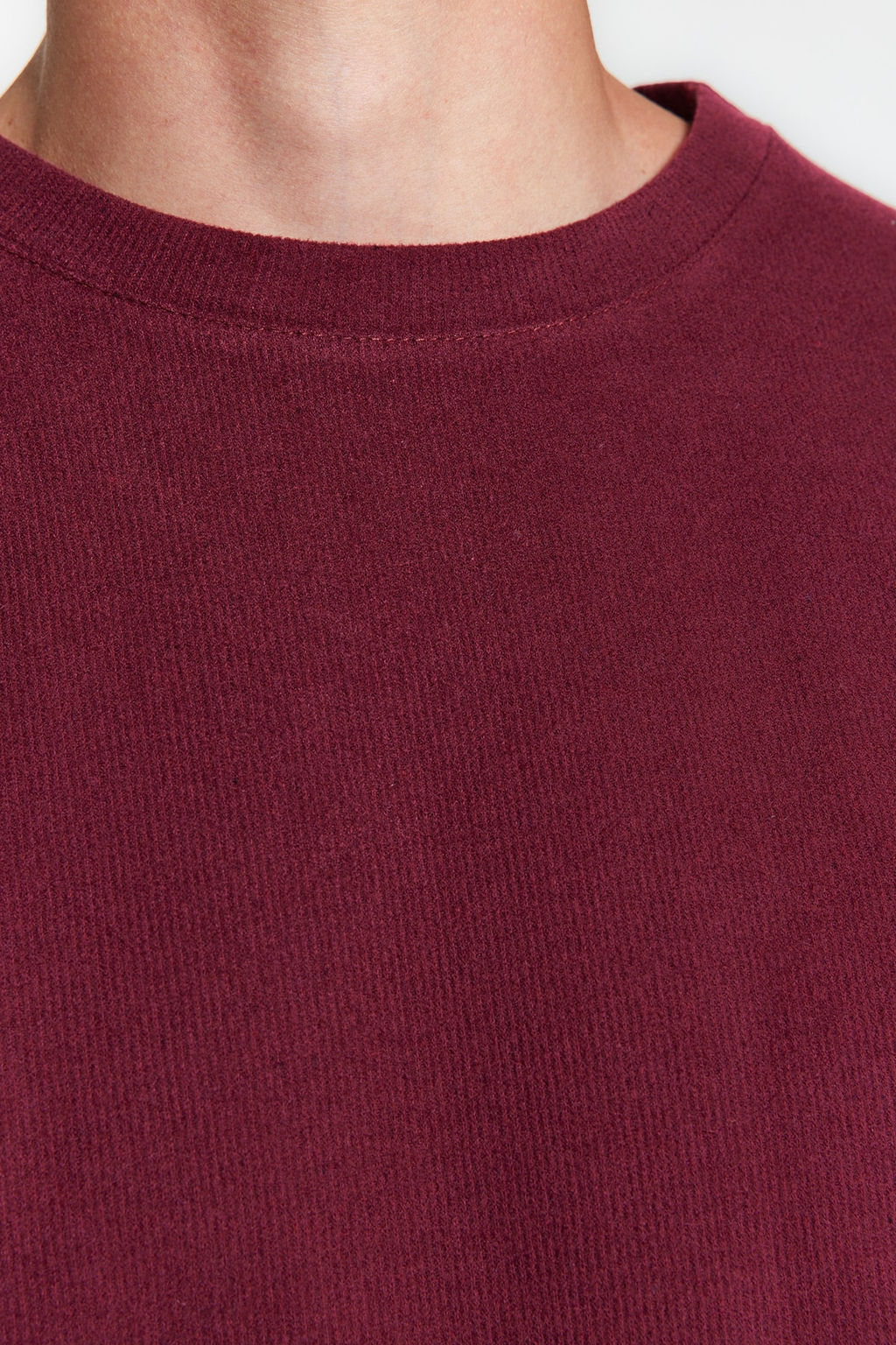 TRENDYOL MAN Lacivert Bisiklet Yaka Oversize/Genis Kesim Yumusak F?rcal? Selanik Sweatshirt TMNAW24SW00057 - Trendyolmilla фото 5
