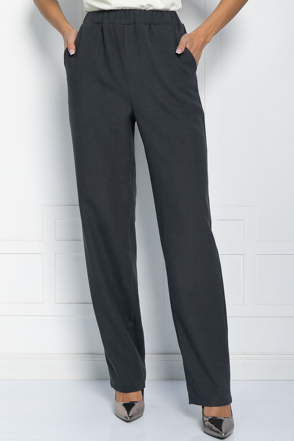 Брюки Твой день (графит) Б11631 - Lt collection фото 5