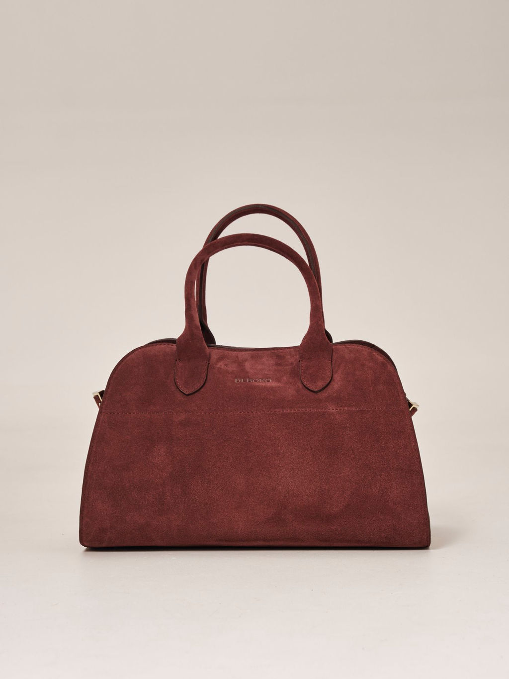 Замшевая сумка Deboro 31092 махагон