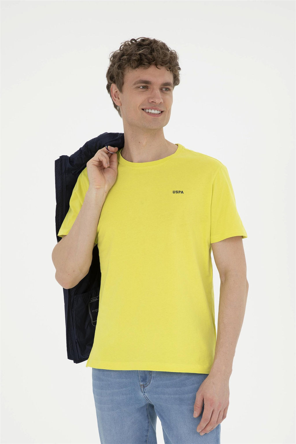 Футболка U.S. Polo Assn фисташкового цвета из хлопка фото 8