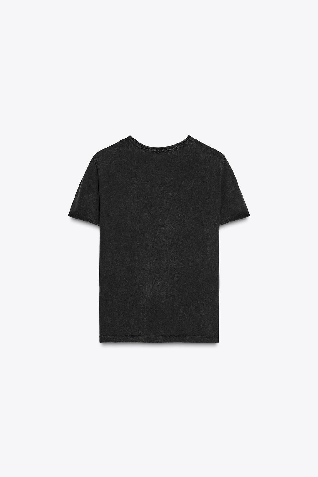 FADED SHORT SLEEVE T-SHIRT - Zara фото 19