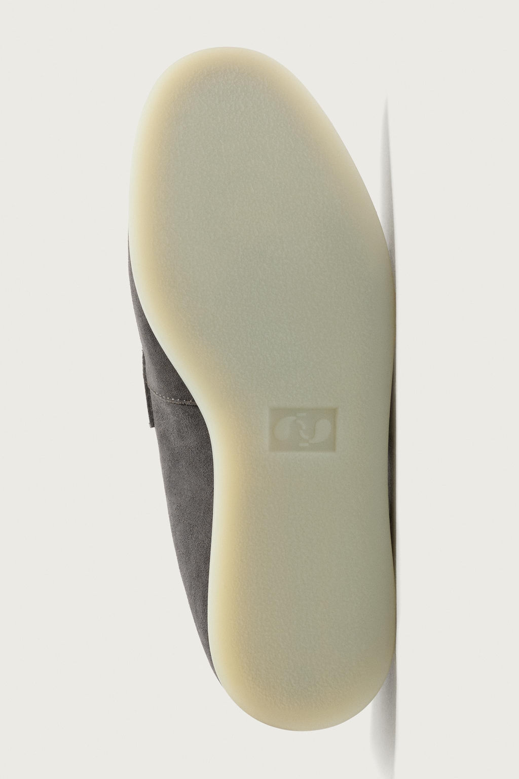 MOCAS?N PIEL CASUAL / Gris Topo - Zara фото 7