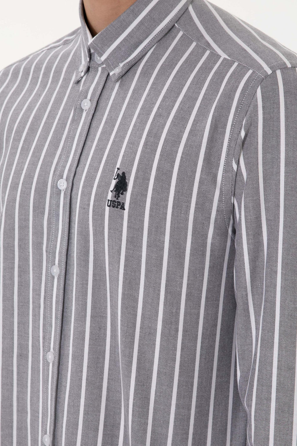 Erkek Antrasit Uzun Kollu G_mlek Sepette S_rpriz _ndirim - U.s. polo assn фото 7