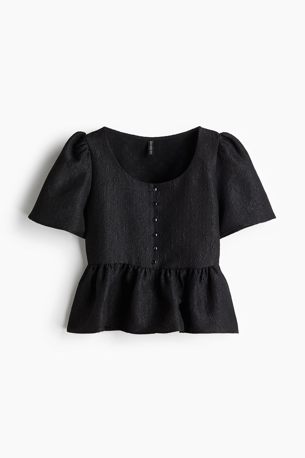 Blusa brocada con peplo - H&m фото 8