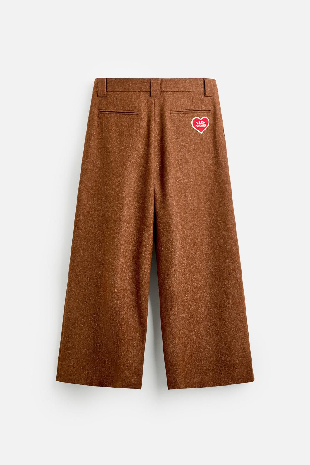 WIDE-LEG TROUSERS X HARRY LAMBERT - Zara фото 8