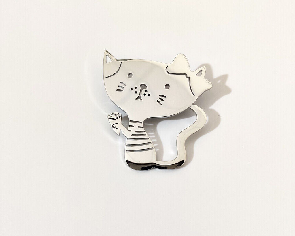 Брошь Котик