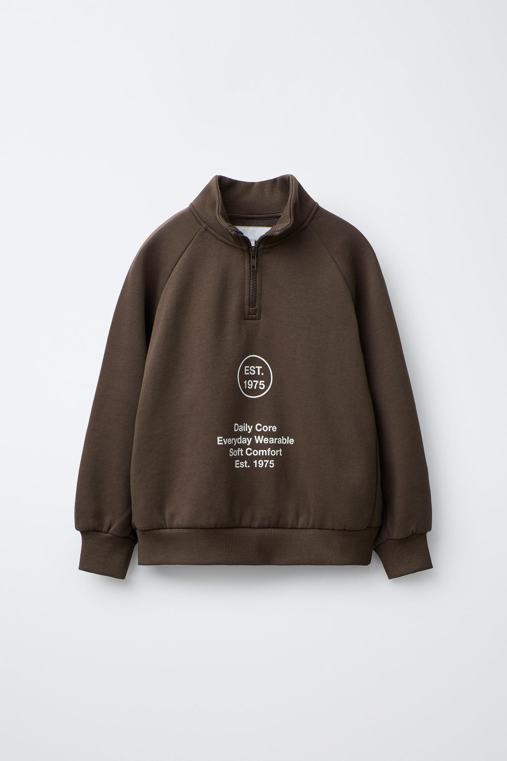 SPORTY SWEATSHIRT WITH SLOGAN - Zara фото 9