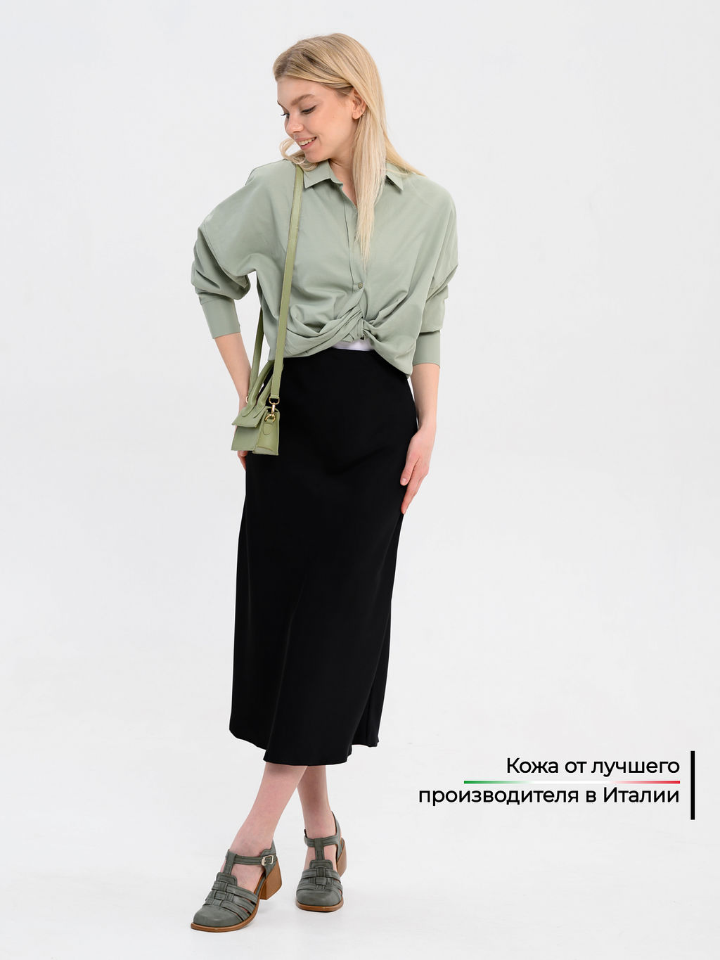 Босоножки 5035.23663bе.Вакса хаки+коричневый