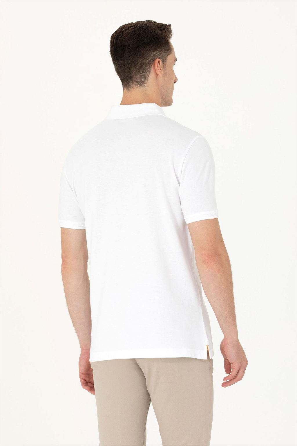 Мужская оранжевая футболка - U.s. polo assn фото 12