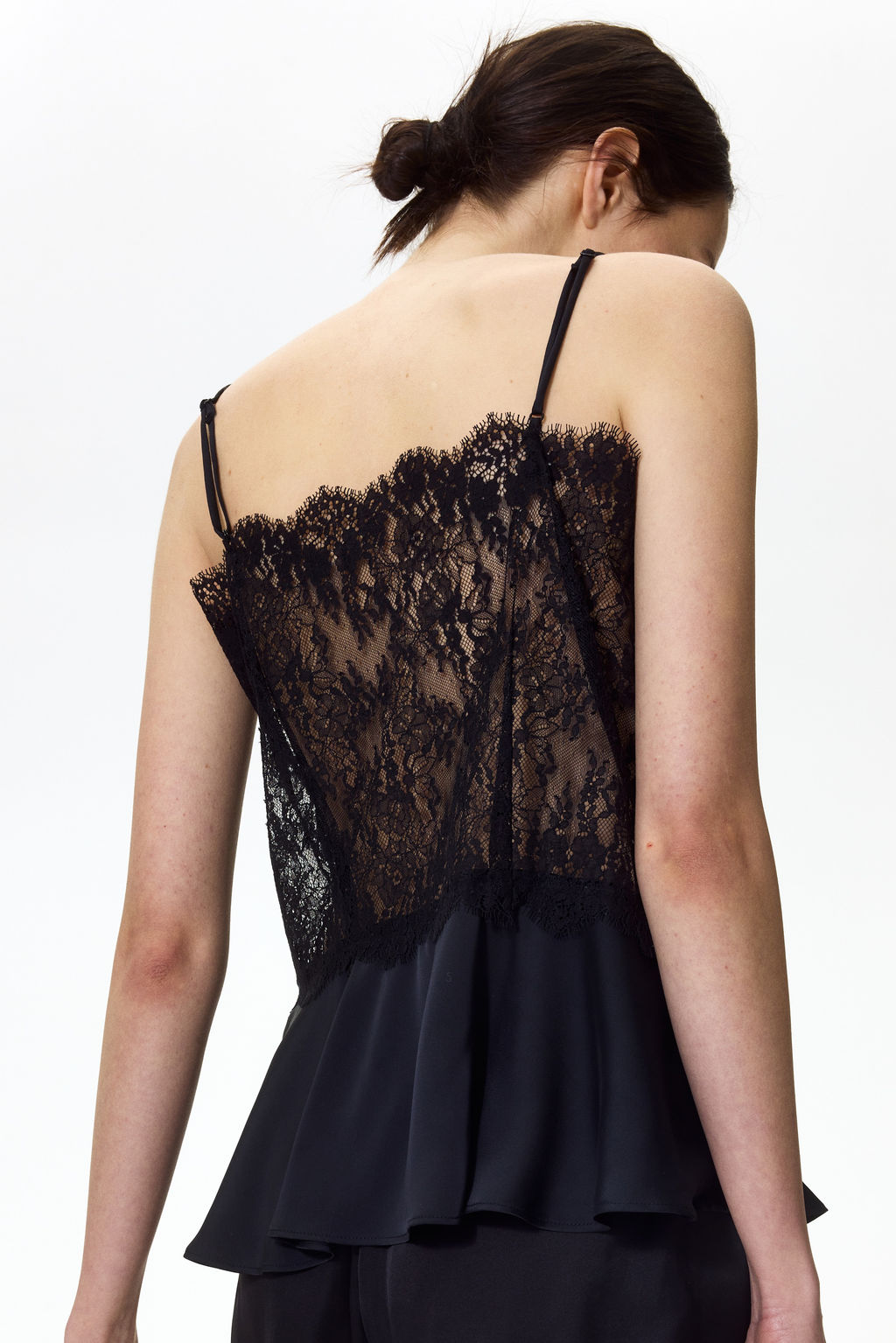Top de encaje con tirantes finos - H&m фото 8