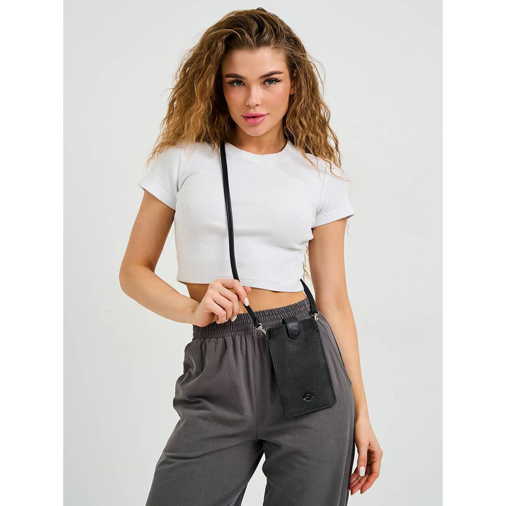 Женская сумка для телефона Modi Black - Lakestone фото 6