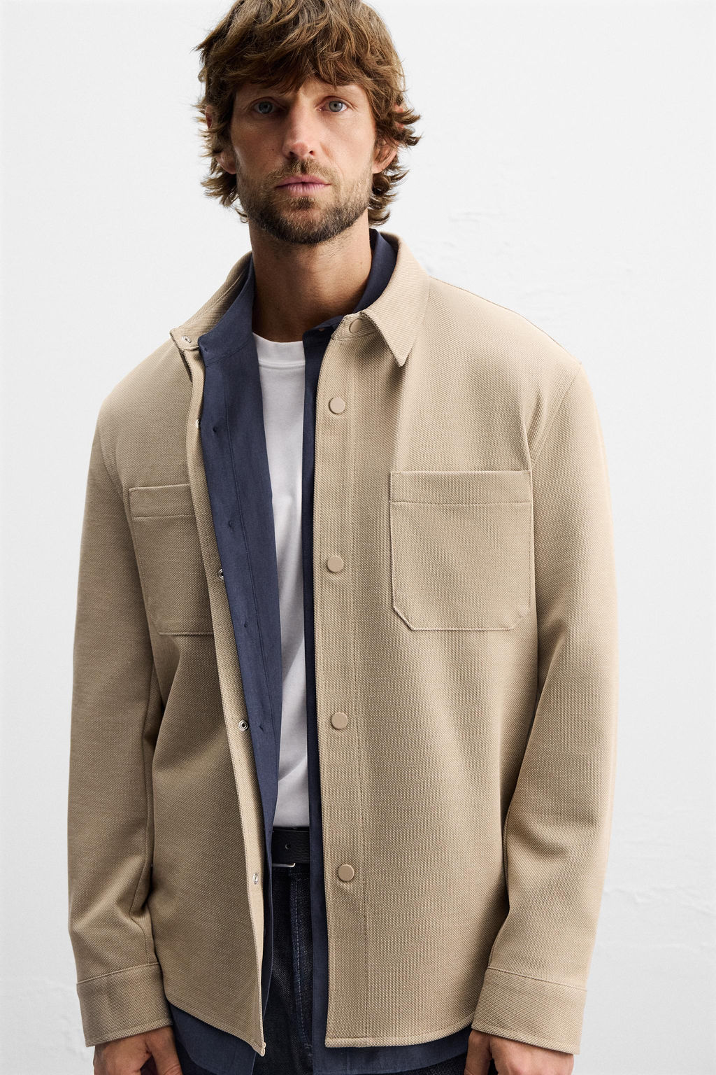 EASY CARE TEXTURED SHIRT - Zara фото 5