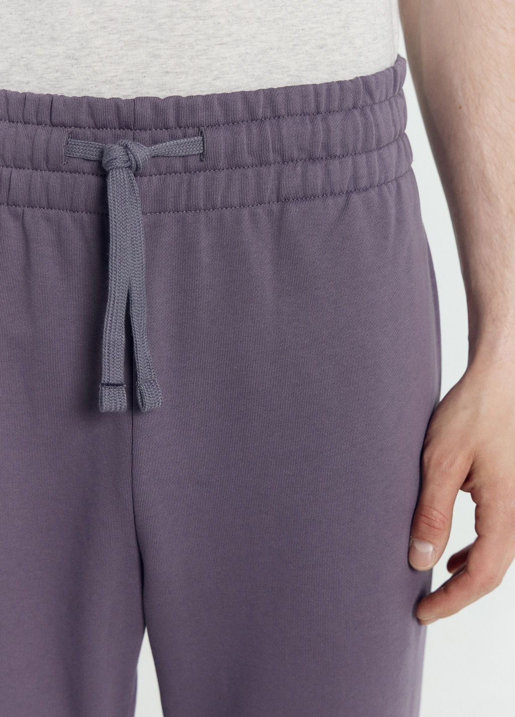 Брюки мужские джоггеры в сером цвете олово 181222 - Mark formelle фото 5