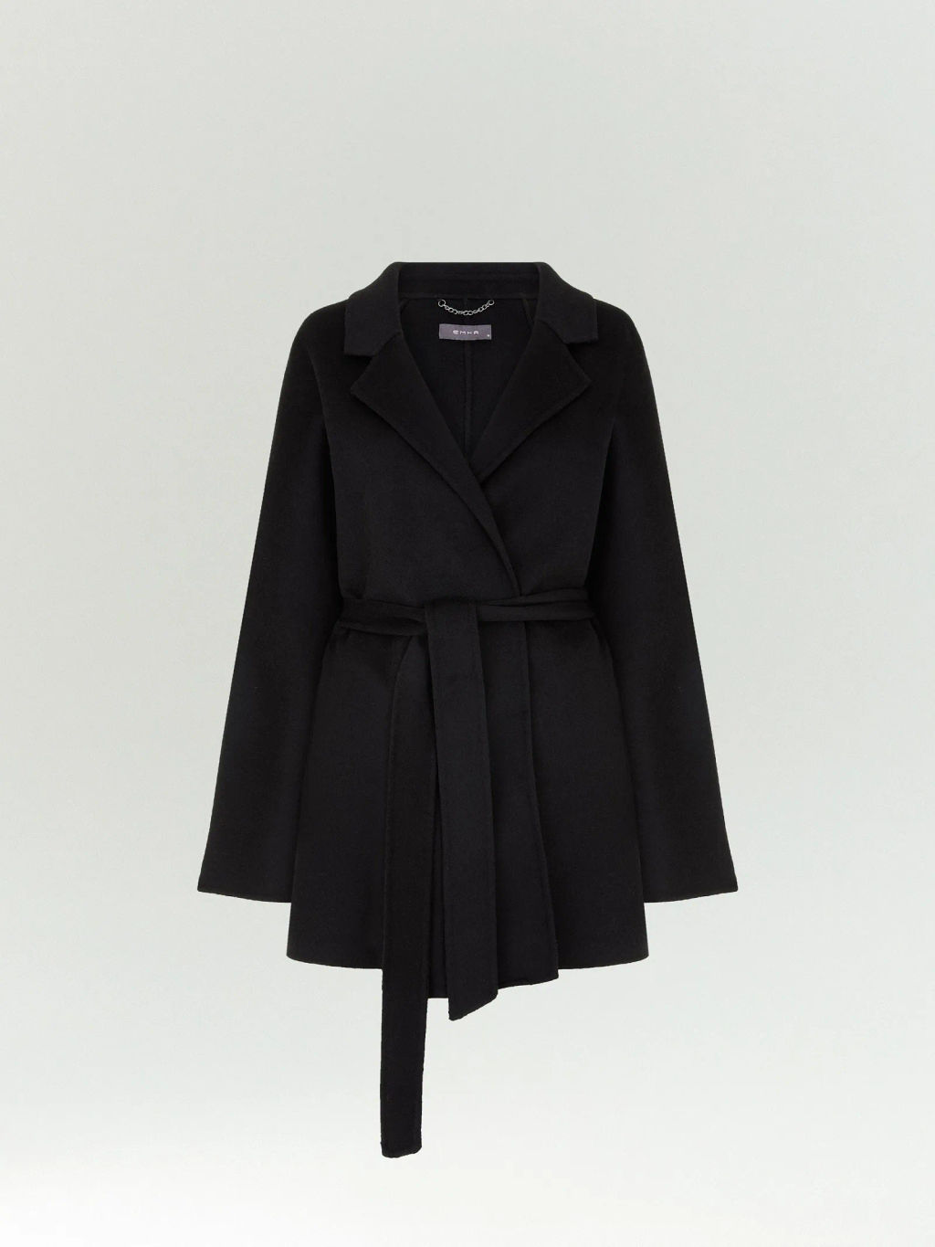 EMKA / Полупальто-халат из шерсти фото 5