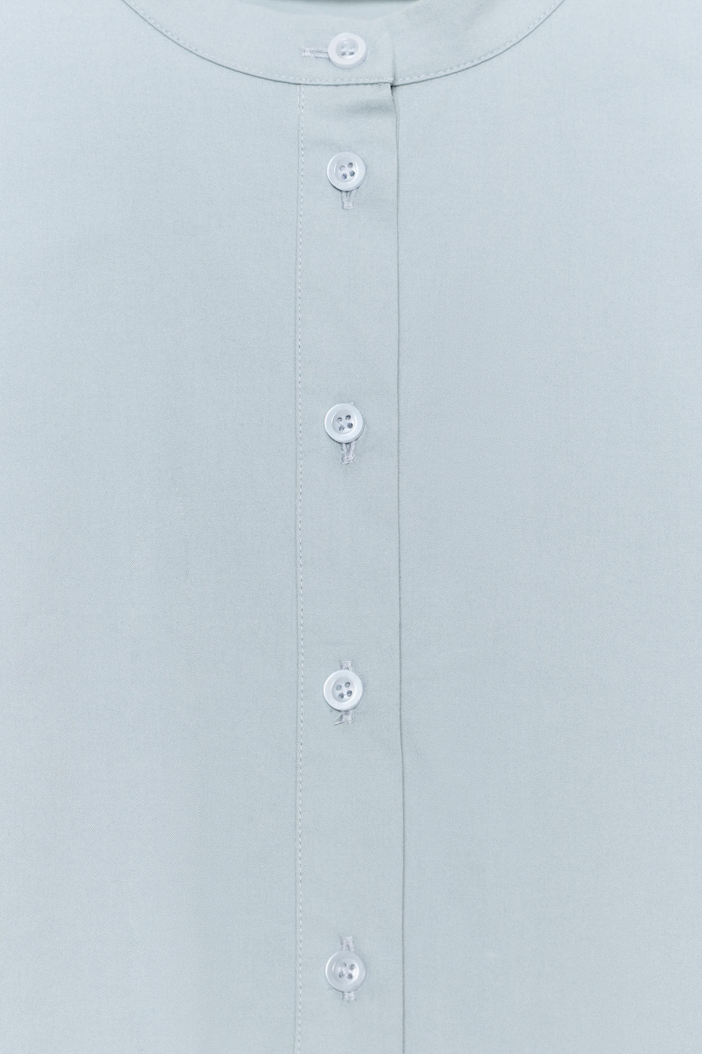 CAMISA MANGA CORTA ZW COLLECTION / Gris azul - Zara фото 6