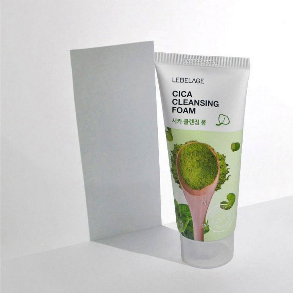 Lebelage Пенка для умывания с экстрактом центеллы / Cica Cleansing Foam, 100 мл