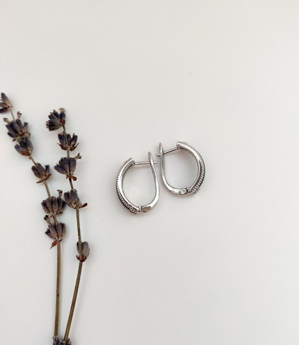 Серьги с керамикой