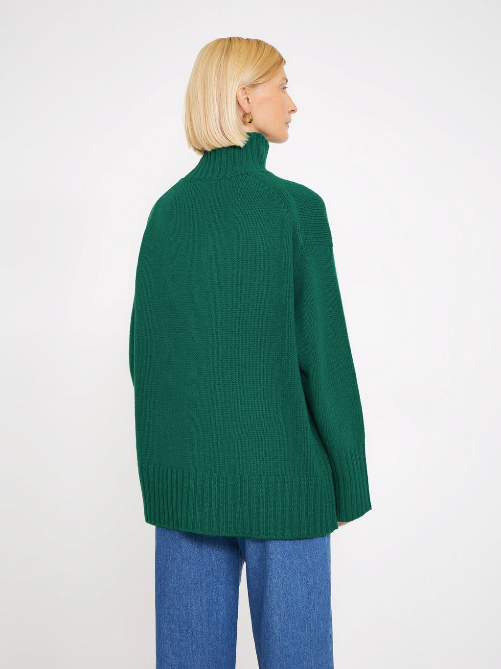 Свитер из шерсти мериноса B2799/smeraldo - Emka фото 4