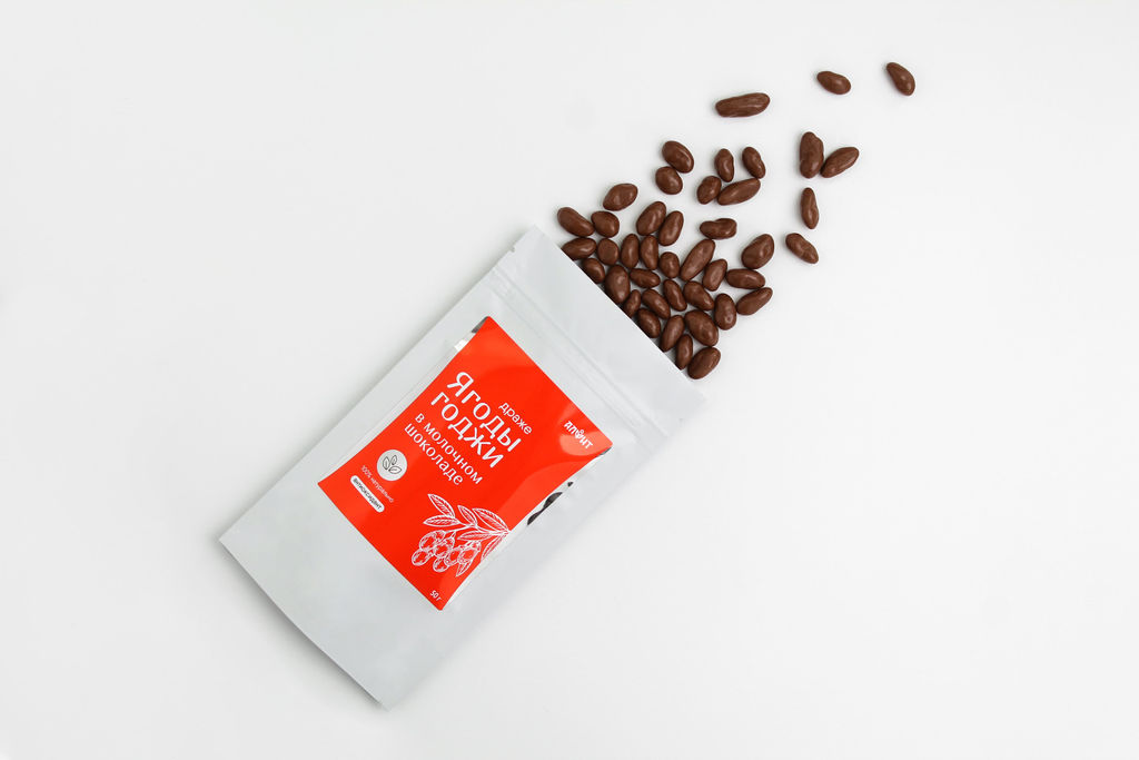 Драже Ягоды годжи в шоколаде 100 г Алфит 6936 фото 15