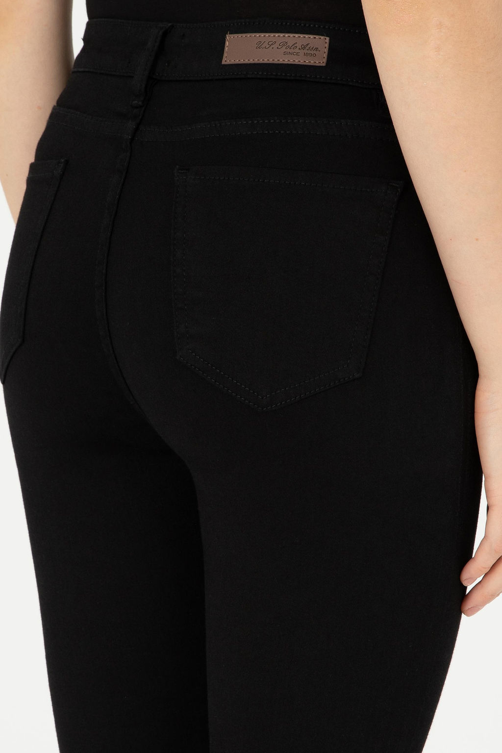 Женские черные джинсовые брюки - U.s. polo assn фото 12