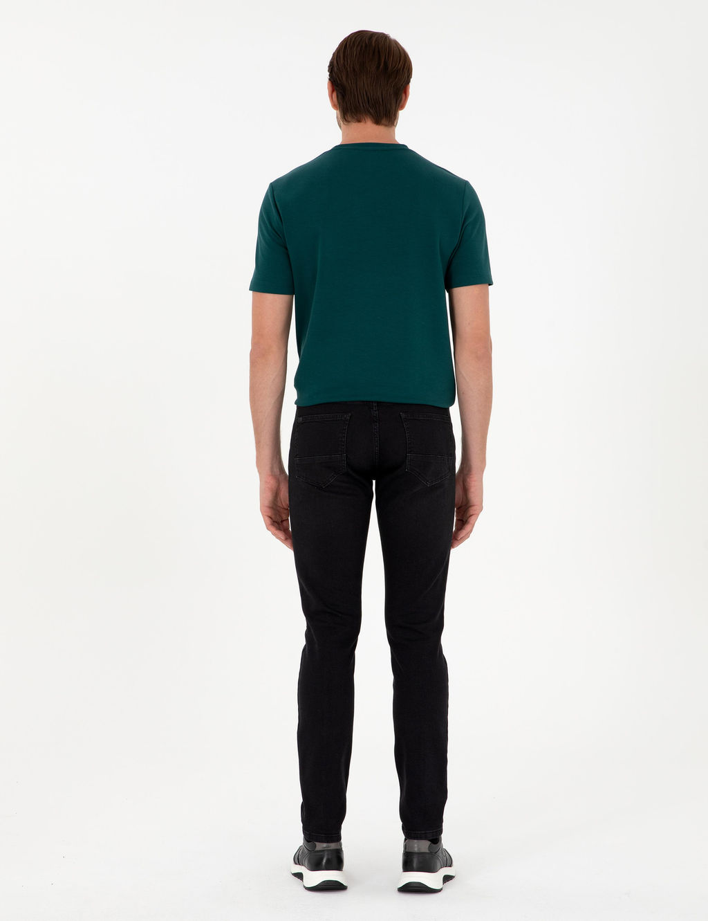 Siyah Slim Fit Jean Pantolon