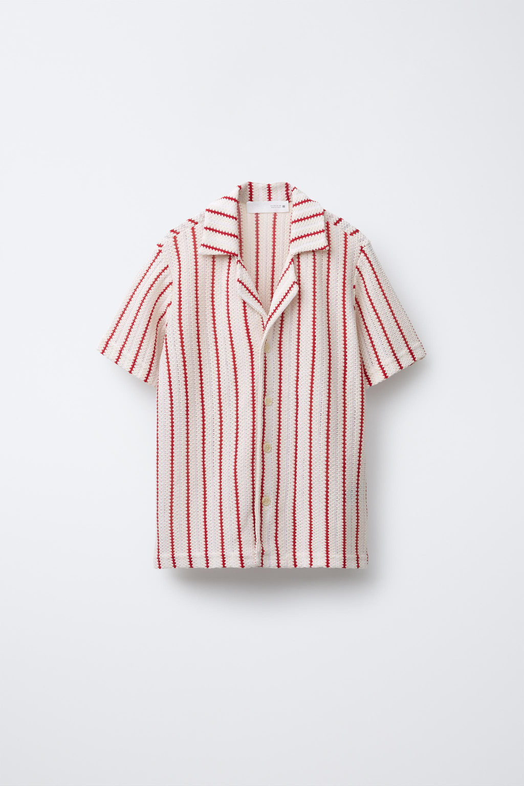 STRIPED KNIT SHIRT