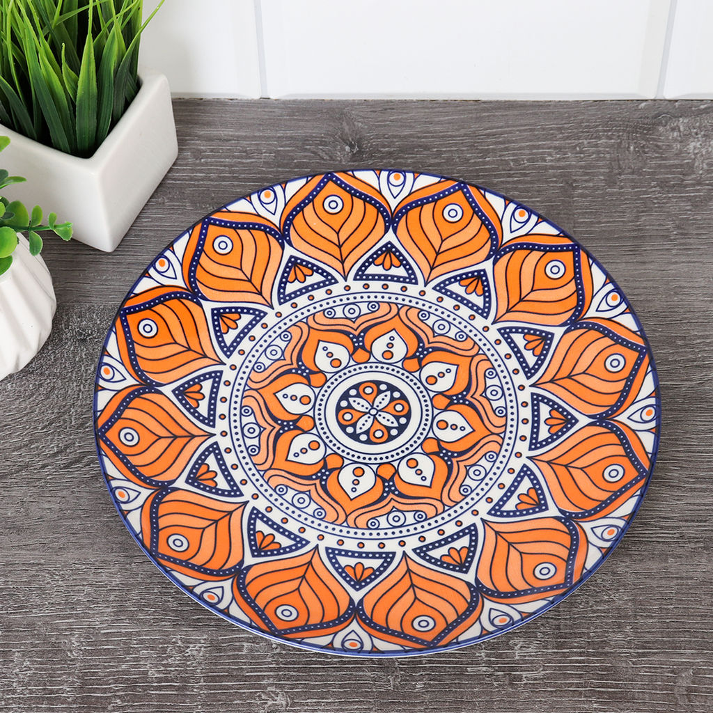 Блюдо круглое 21,5 см / ZY014 /уп 60/ - Галеонтрейд фото 5