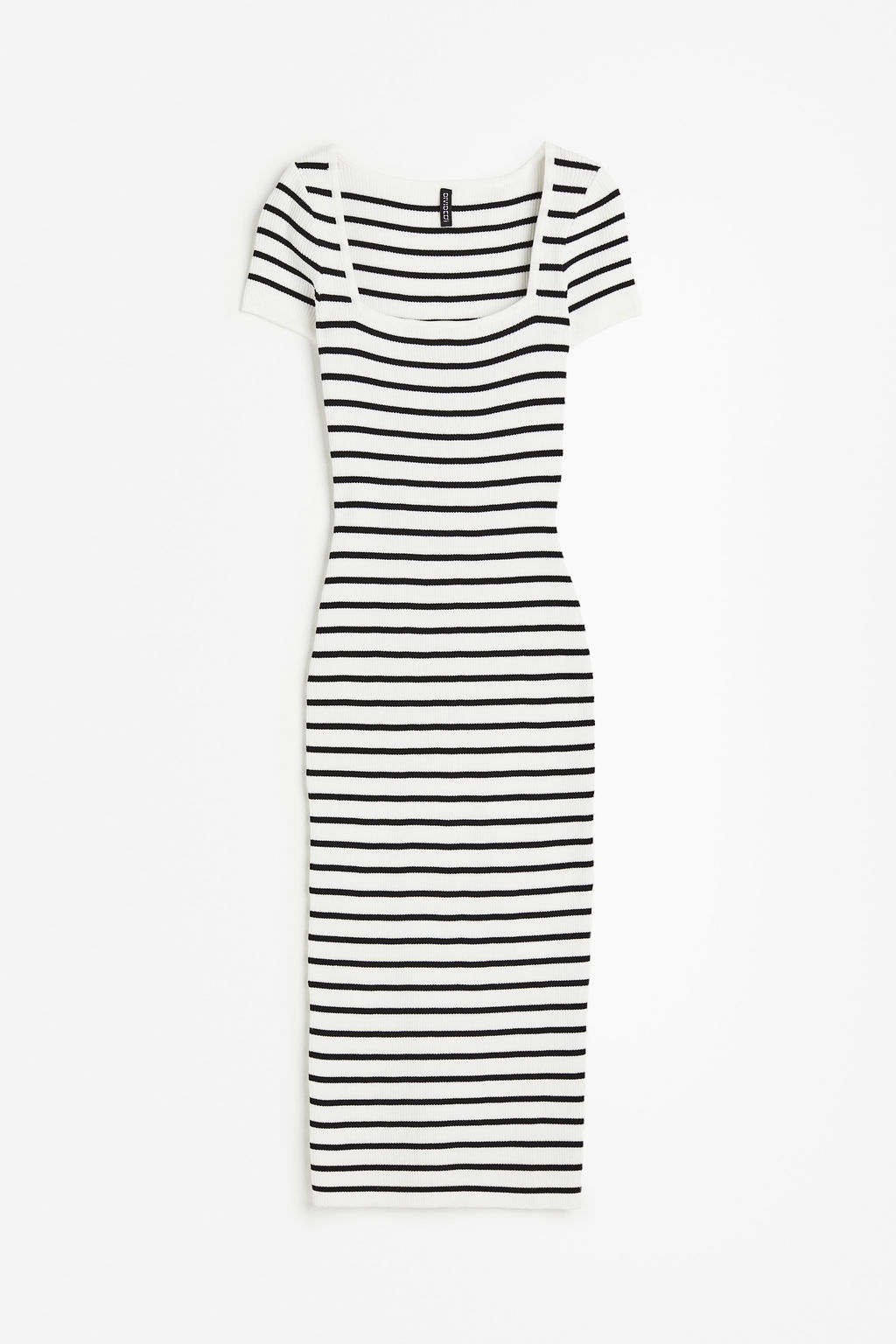 Vestido midi en punto de canal?